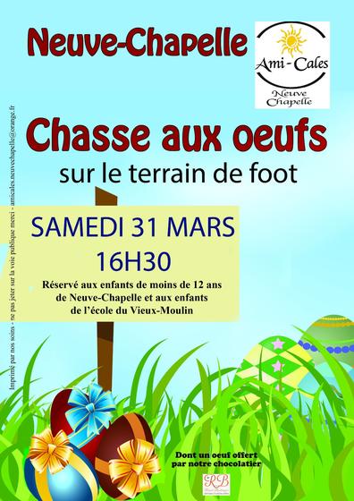 chasse aux oeufs 2018