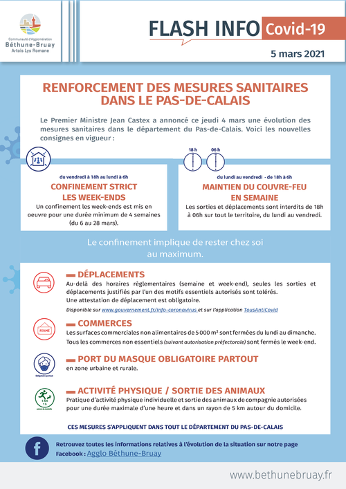 flash-info-COVID 5 mars 2021